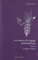 Limites du langage philosophique - Guerre sainte